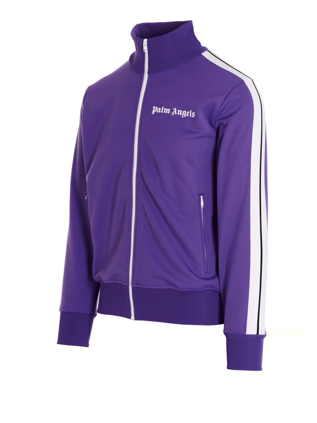 Palm Angels Track Logo Felpe - Viola | d5f88017a990ff1410256ced48d36702a514cbb2