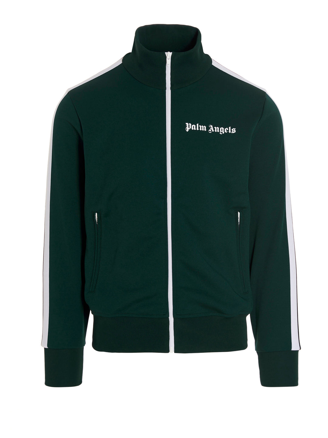 Palm Angels Track Logo Felpe - Verde | 3bfbb27bd9f36cbaf59fb1f4a0916afdfd8e1f4e