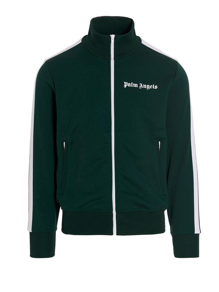 Palm Angels Track Logo Felpe - Verde | 3bfbb27bd9f36cbaf59fb1f4a0916afdfd8e1f4e