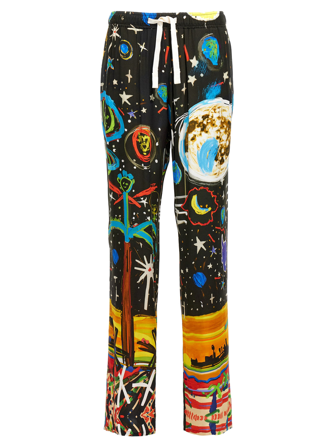 Starry Night Pantaloni Multicolor