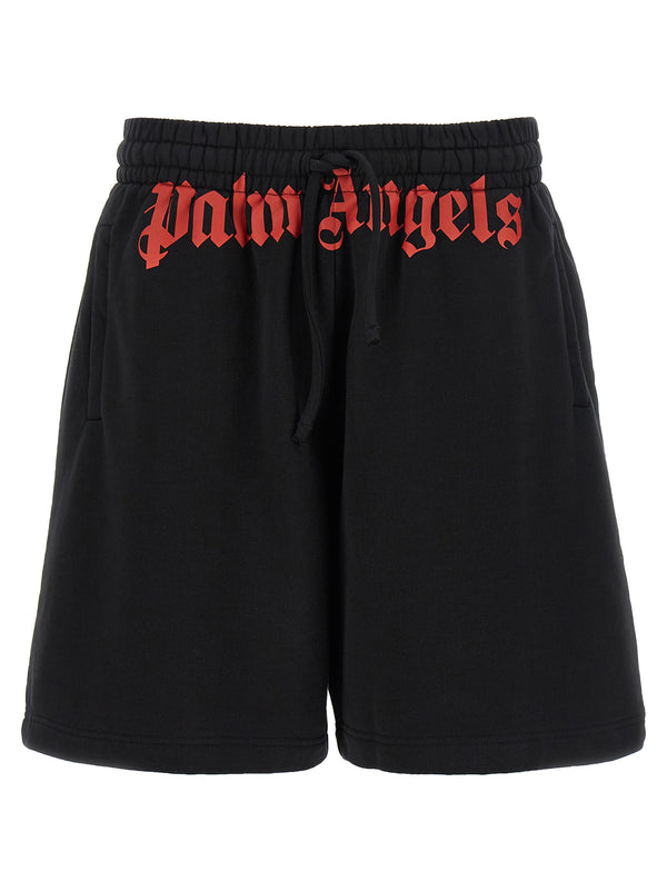 Logo Bermuda Shorts Bermuda E Short Nero