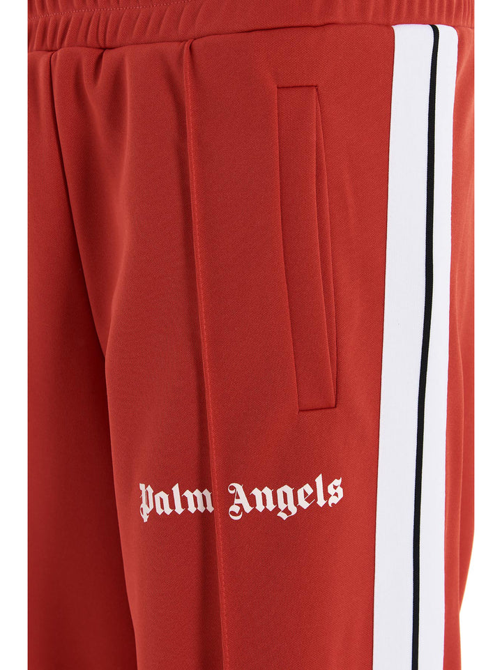 Palm Angels Track Logo Pantaloni - Rosso | 4cea5570abac2b933bd06a35b1daf03dc7457462