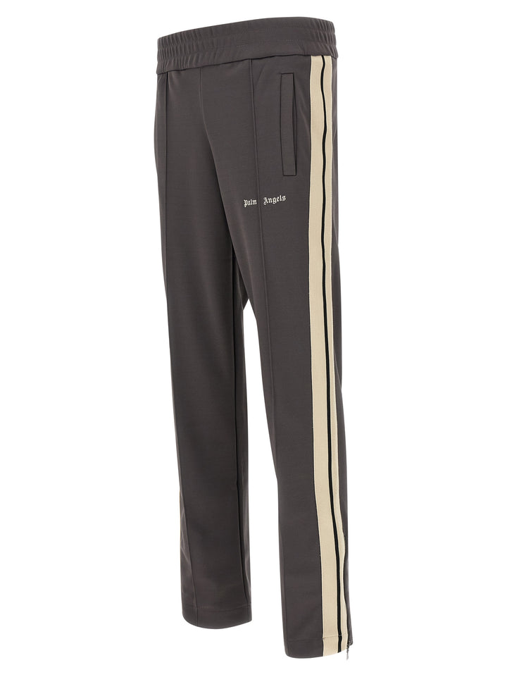 Palm Angels Classico Logo Track Pantaloni - Grigio | 07ea3f42756e9b17e9416cb1d469e49813be79ea