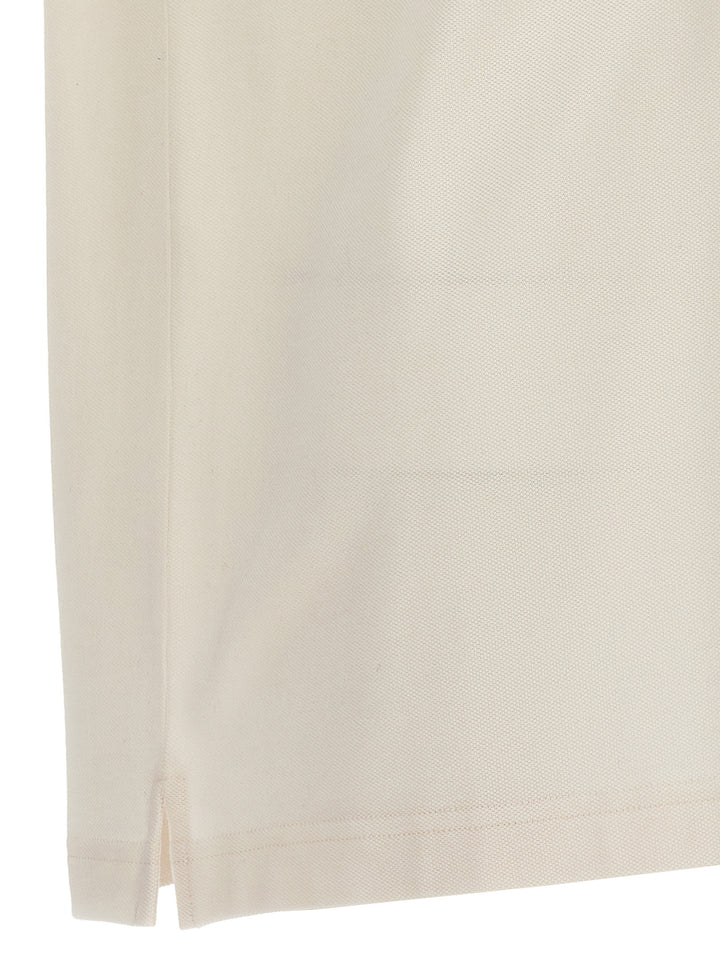 Palm Angels Monogram Polo - Bianco | 1c7304bff33e6ea5a67d12ca30e0d3108bad19da