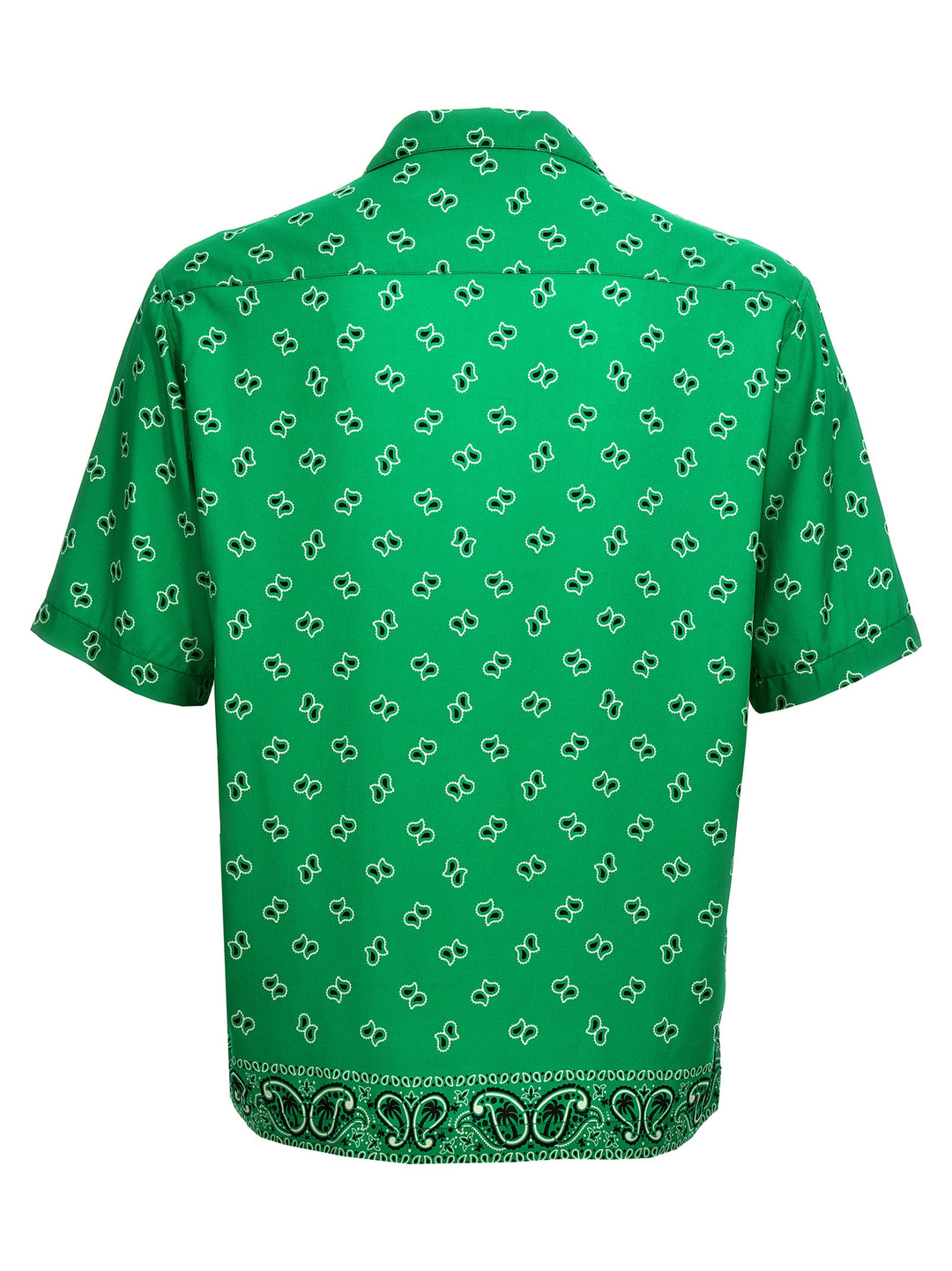 Paisley Bowling Camicie Verde