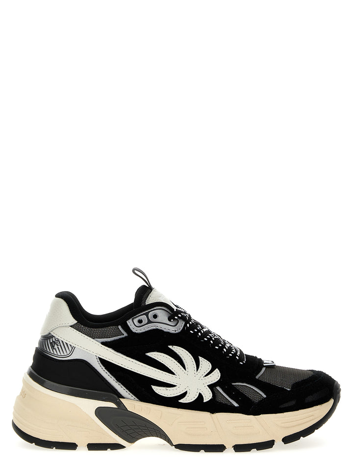 The Palm Runner Sneakers Bianco/Nero