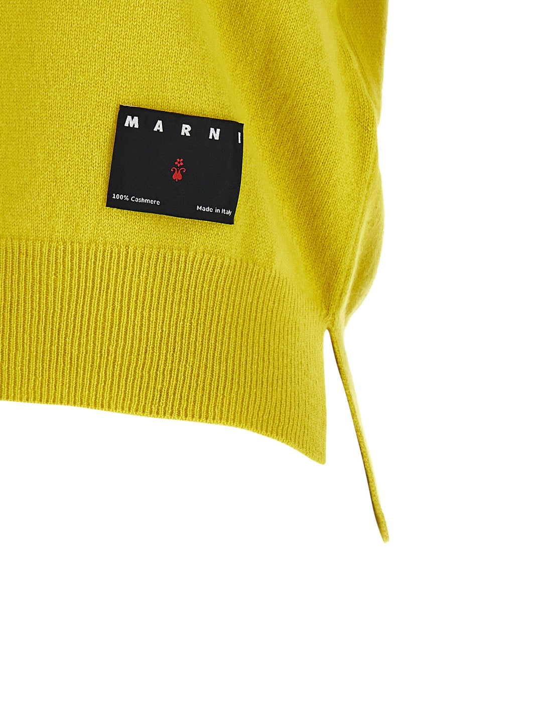 Marni Cashmere  Shirt Polo - Giallo | 35c547e48c584bb3834388f3b1f5ffc7df5845b6