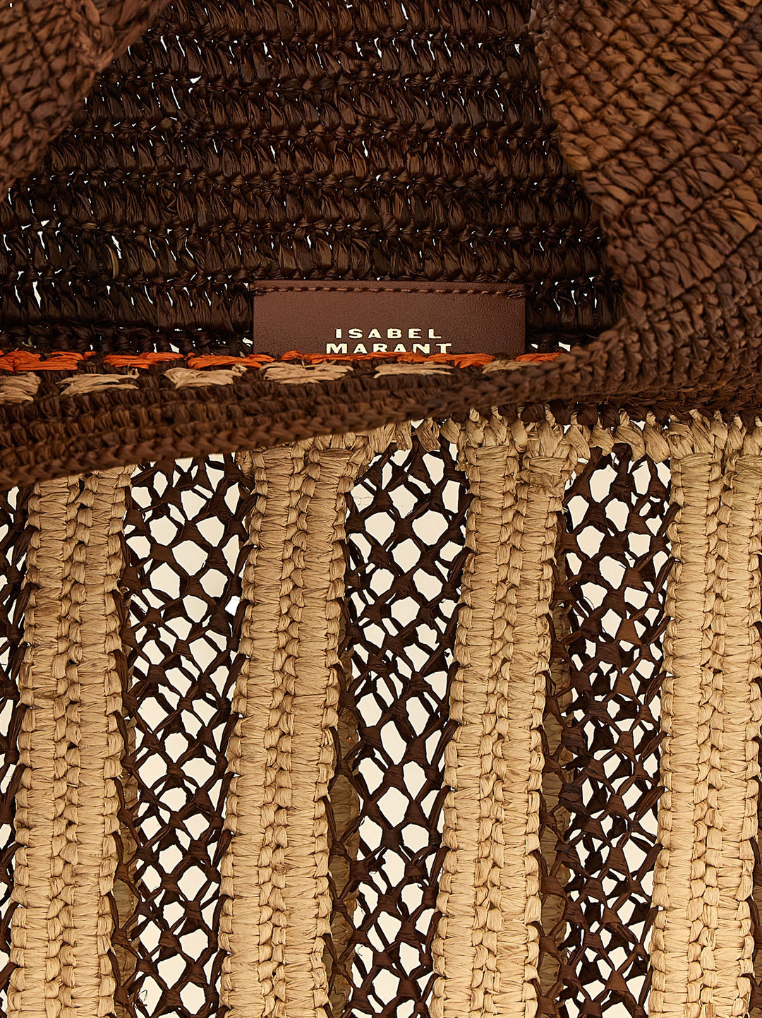 Isabel Marant Praia Borse a Spalla e Tracolla - Marrone | 494614eabea445a4db4725a3f5ec8bea0c2added