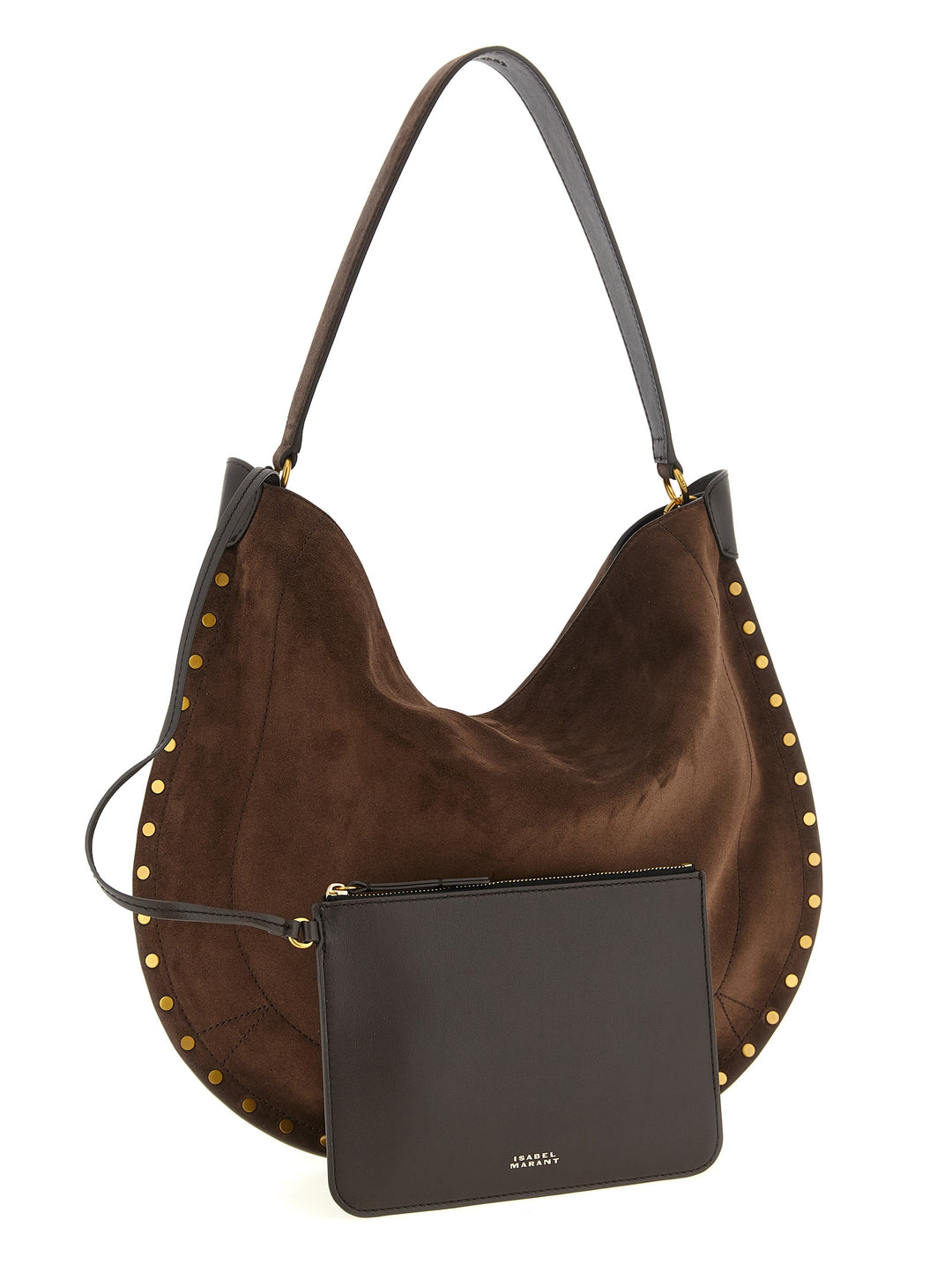 Isabel Marant Oskan Hobo Soft Borse a Spalla e Tracolla - Marrone | bd04c177b1cd1ebfb15584ec2ff7c8cd76073e4b