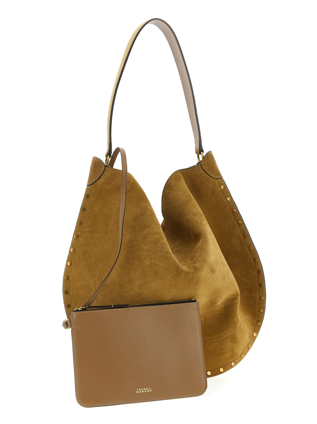 Isabel Marant Oskan Hobo Soft Borse a Spalla e Tracolla - Marrone | 58faf1ed2c675055762b9bd951f95e077746dc5f