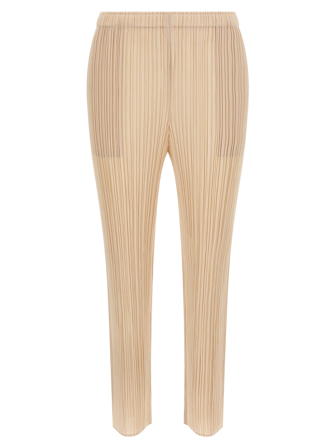 Pleats Please Issey Miyake Monthly Colors: July Pantaloni - Beige | f79d613e0d4deea1461fdcf9710f88ded5dc0090