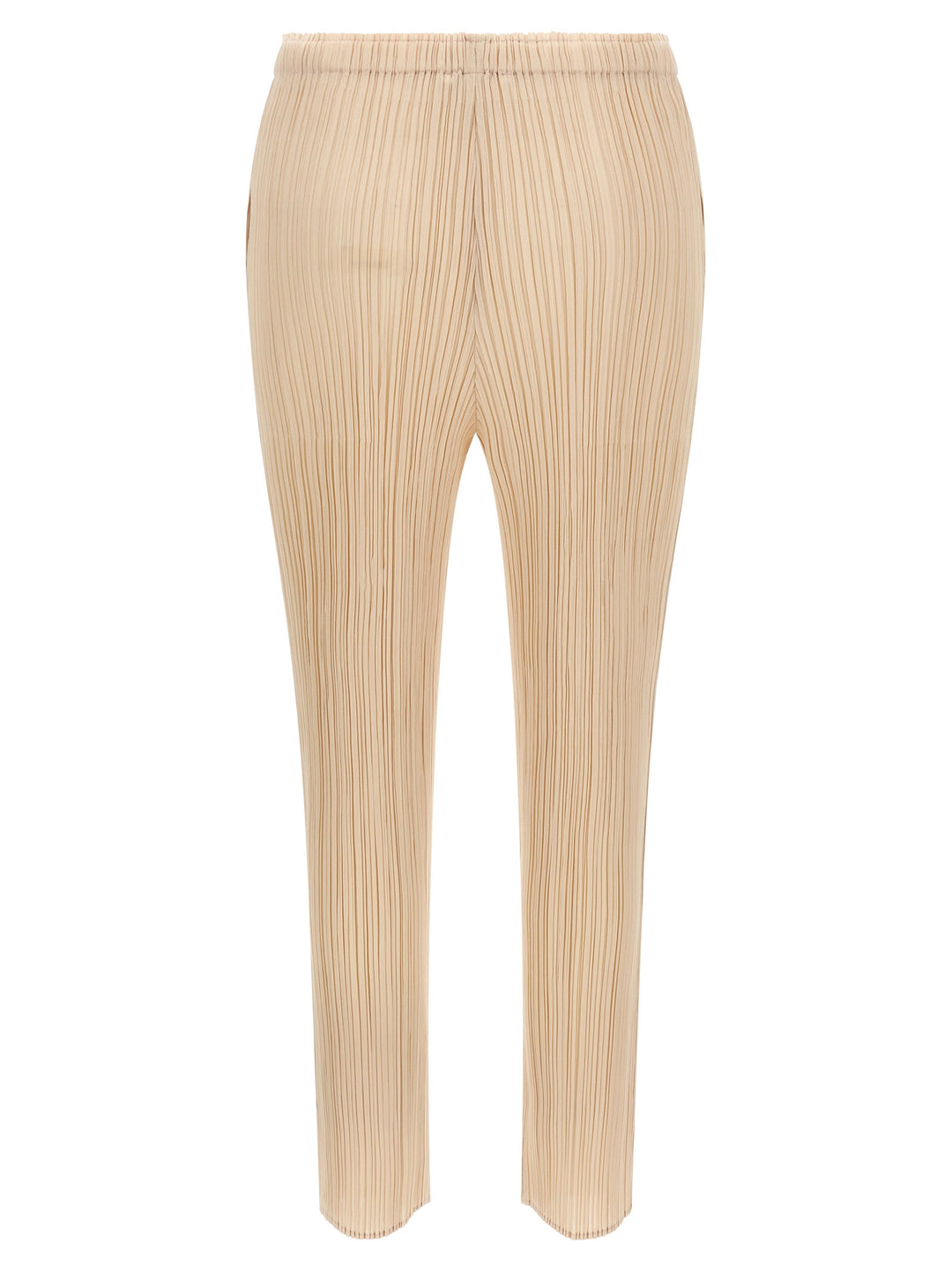 Pleats Please Issey Miyake Monthly Colors: July Pantaloni - Beige | 0854072ecea3242f333169b250aaa6d6e9ba5322