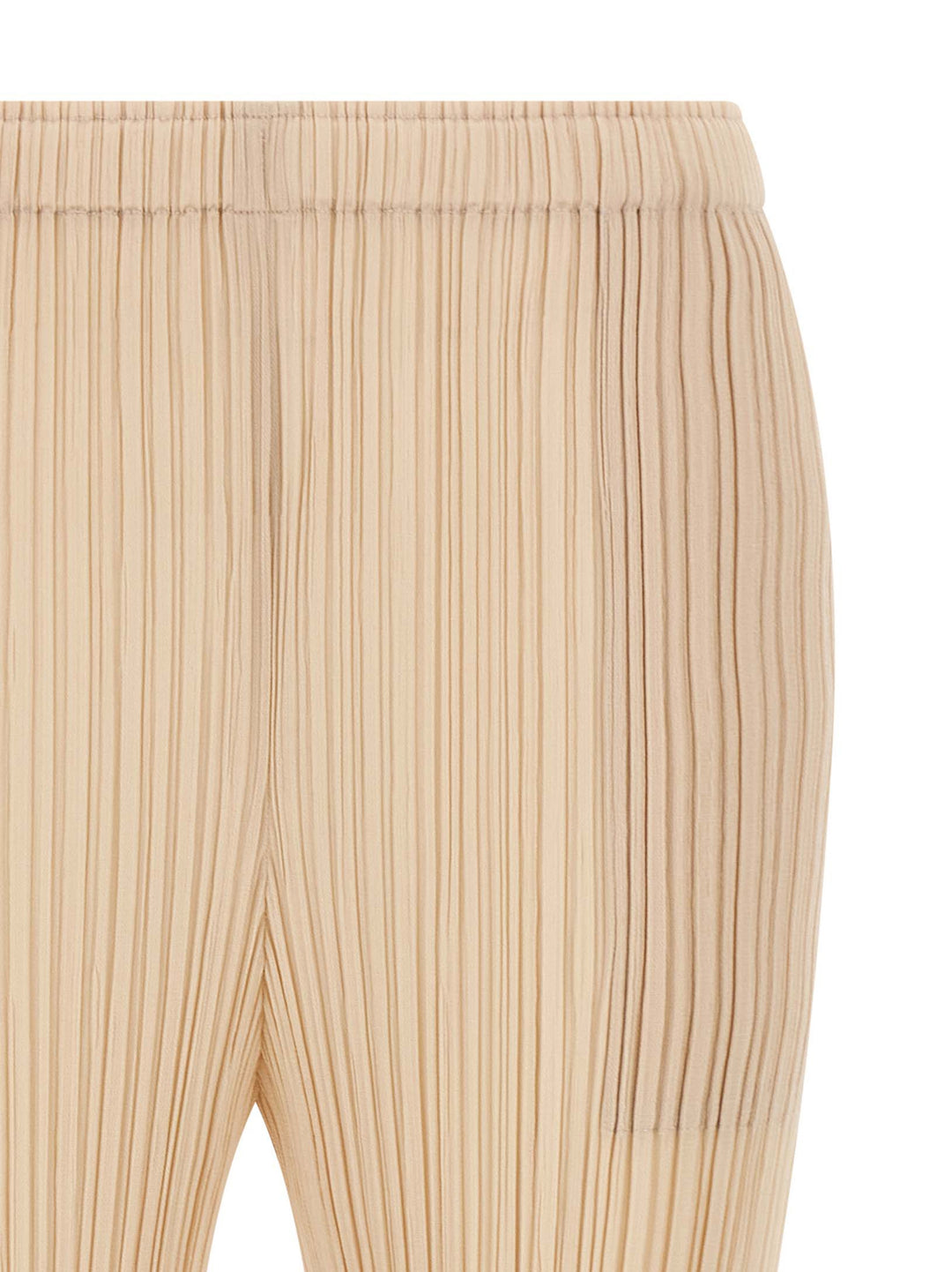 Pleats Please Issey Miyake Monthly Colors: July Pantaloni - Beige | d48af04054067bc507173ae46b7559b11f1cb14c
