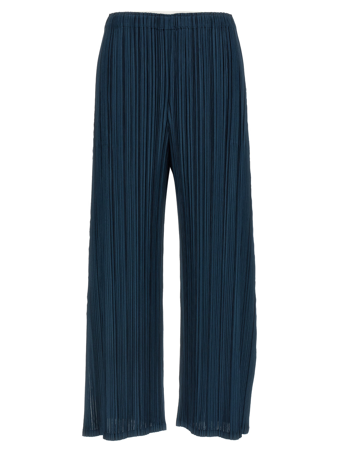 Pleats Please Issey Miyake Mellow Pleats Pantaloni - Blu | 71ba175b2b2d2181a99c64f5ecd338ed0fa21ee1