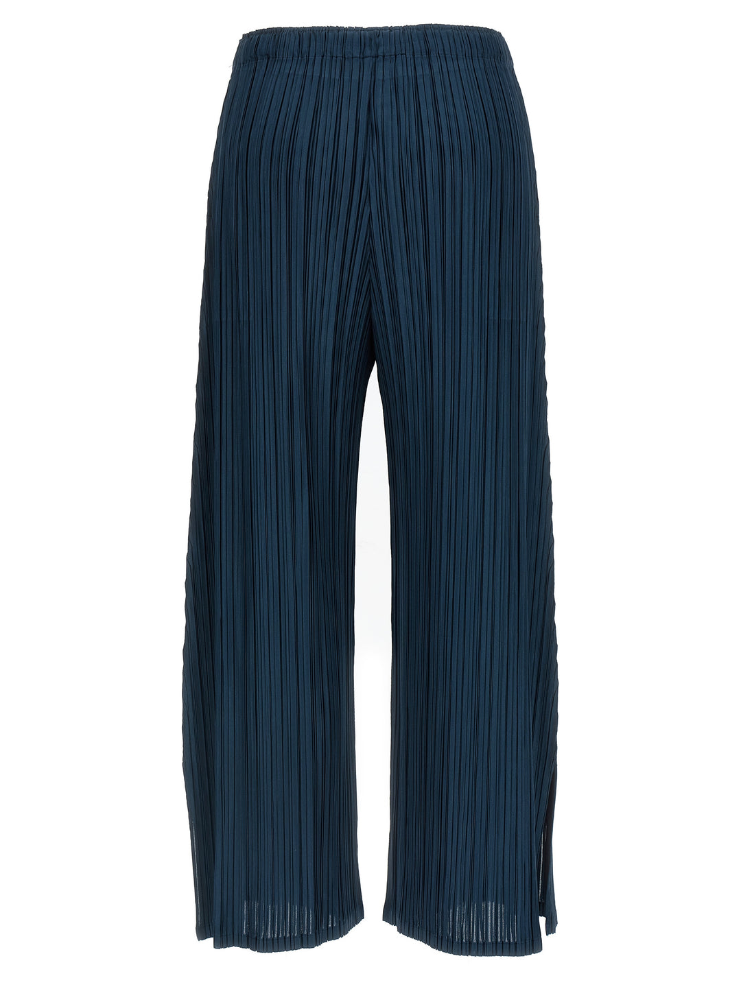 Pleats Please Issey Miyake Mellow Pleats Pantaloni - Blu | f1bad71d687bd3059fa338bd2b3795f22dfb37d5
