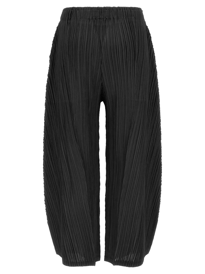Pleats Please Issey Miyake Thicker Bottoms 2 Pantaloni - Nero | a95cc2a80092e2c098a03fdfb0e5a489c258f796