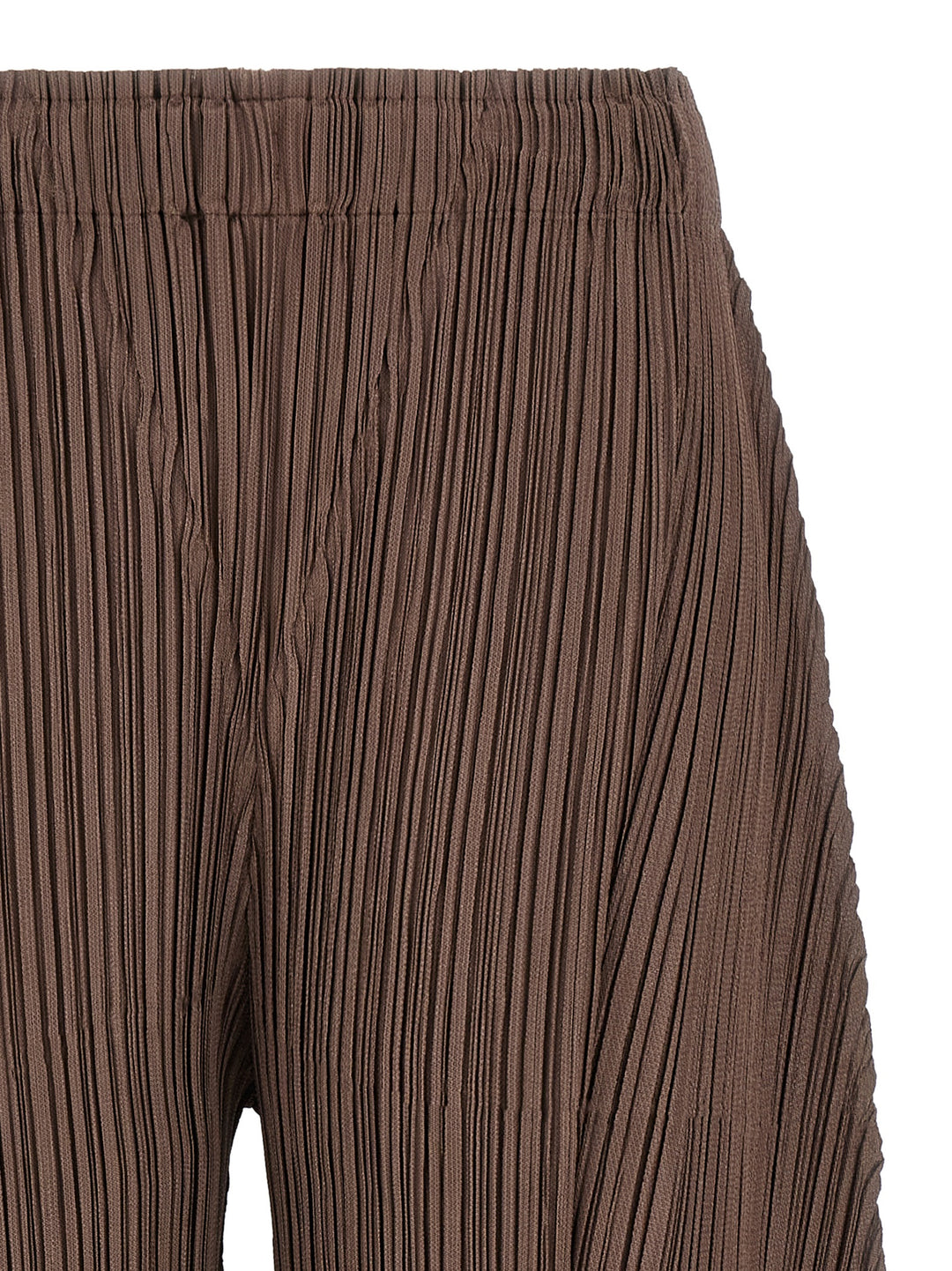 Pleats Please Issey Miyake Thicker Bottoms 2 Pantaloni - Marrone | 5da86e7ace094f07d18f1c44e9e4a4672685dbb7