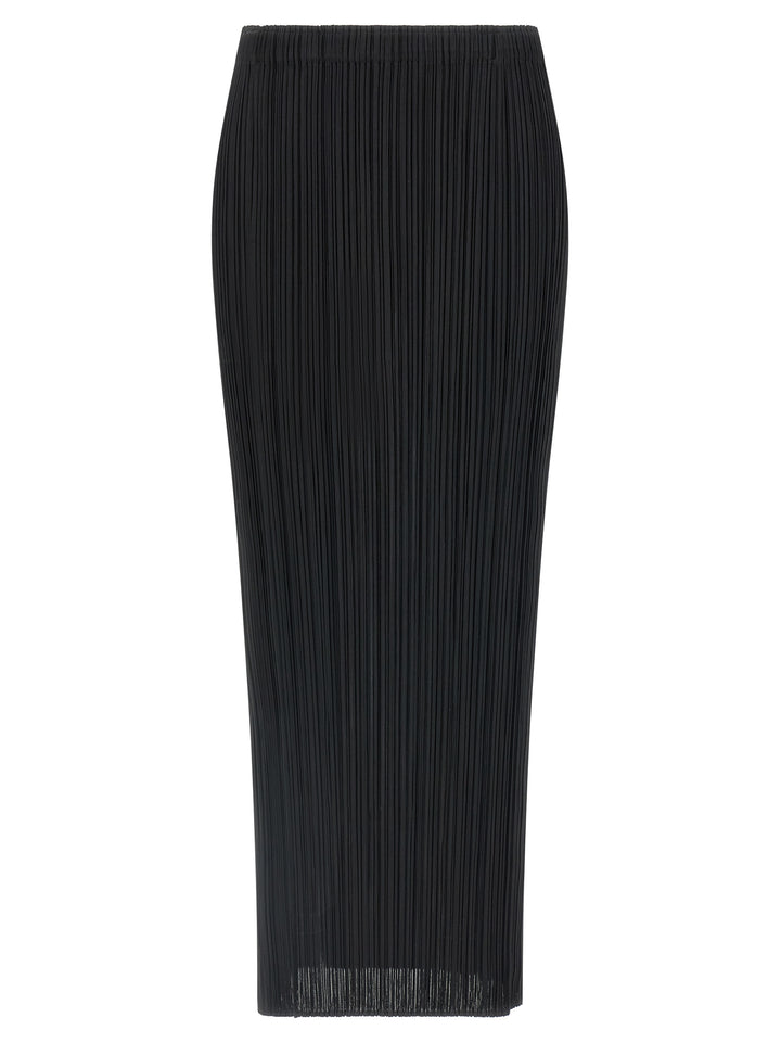Pleats Please Issey Miyake Monthly Colors: August Gonne - Nero | d2cc4349690296c3a6529d77d9bdfab2493468b3