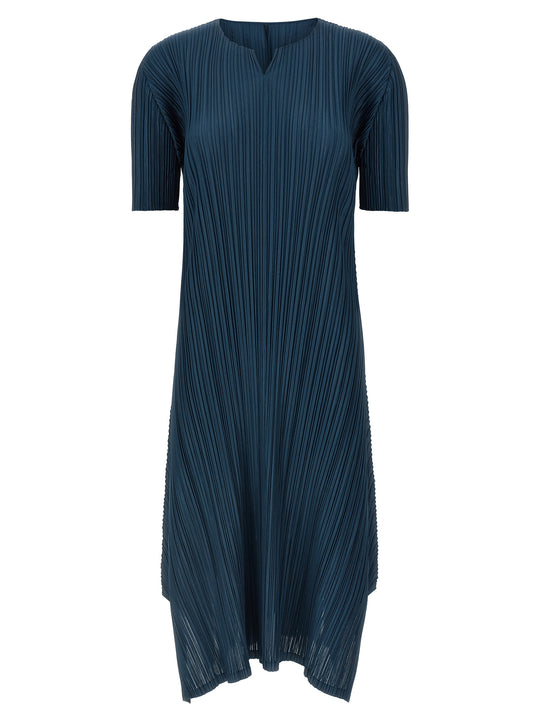 Mellow Pleats Abiti Blu