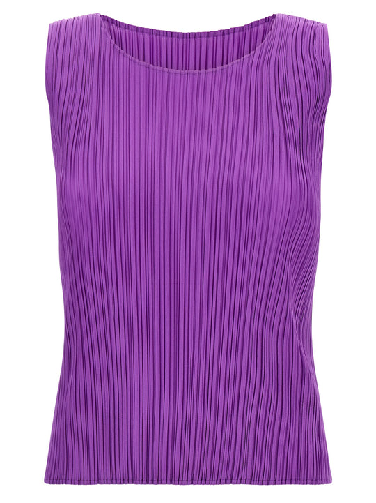 Monthly Colors: August Top Viola