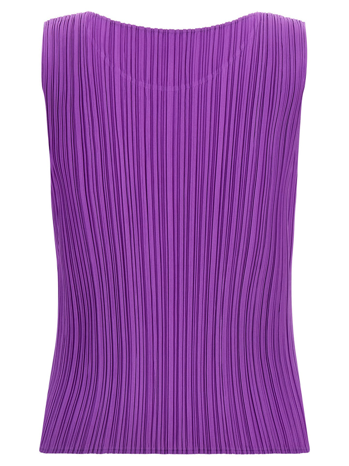 Pleats Please Issey Miyake Monthly Colors: August Top - Viola | b53456c42d55ceeccf8d18459ea003569a75f13f