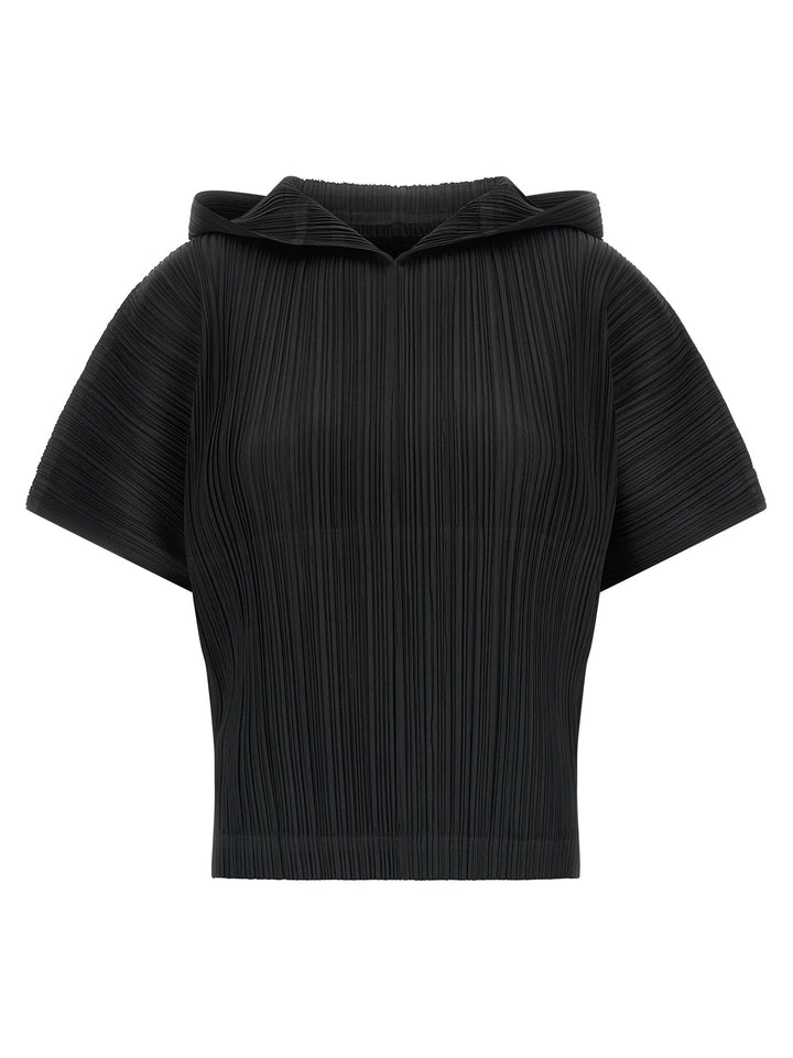 Pleats Please Issey Miyake Monthly Colors: August Top - Nero | 84d240e0f68e07921a0265e0fe6296d99fe8b2cd