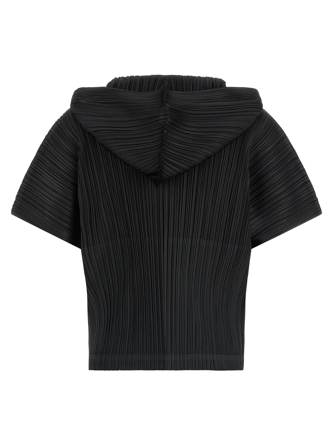 Pleats Please Issey Miyake Monthly Colors: August Top - Nero | ef98beb1b9a2d10b714605d3c7768917637f8cbb