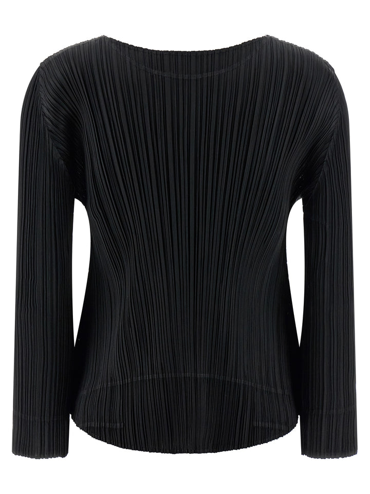 Pleats Please Issey Miyake Monthly Colors: October Camicie - Nero | 4ca599c6863ec219907185130669e69406c3749f