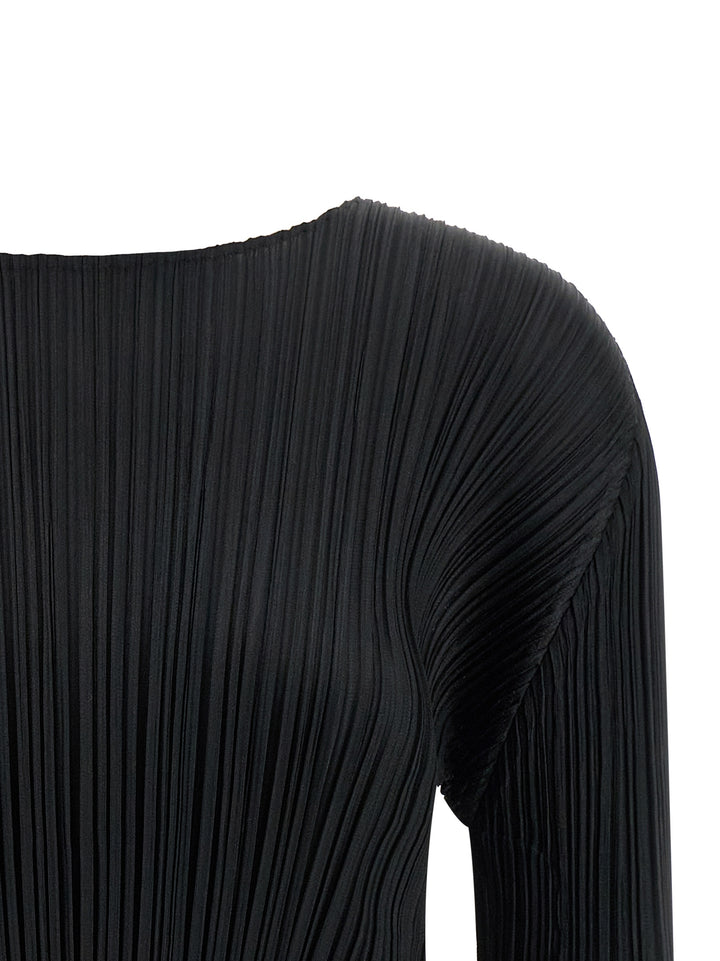 Pleats Please Issey Miyake Monthly Colors: October Camicie - Nero | 34c3dca179840c7d7b95e138a5673ef6926719a3