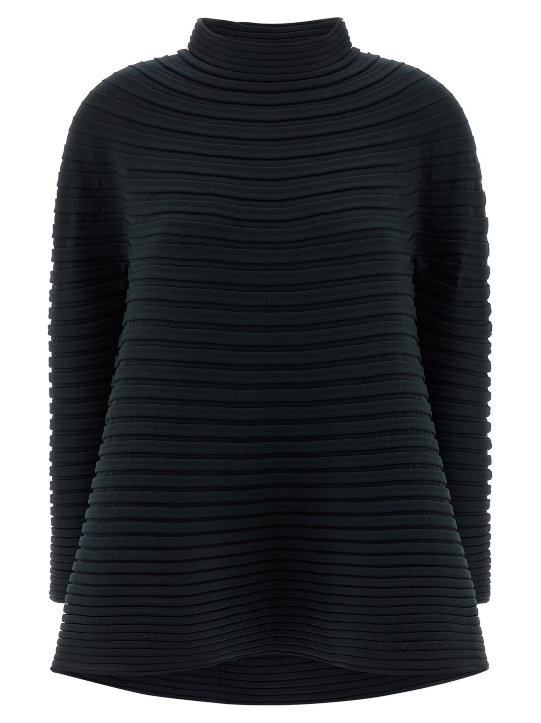 Pleats Please Issey Miyake Bounce Knit Top - Verde | eb24c5e0f62b6915814aed115872ef4d6b400e2e