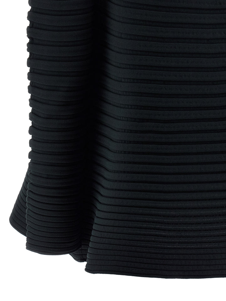 Pleats Please Issey Miyake Bounce Knit Top - Verde | ad7b6f513a8fa7f1d7e04e6f8d98ea0bb9dfa479