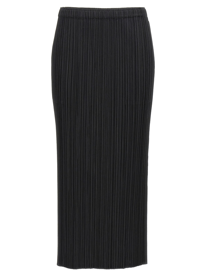 Pleats Please Issey Miyake Basics Gonne - Nero | cabdbbb2112015a833600958f1e30ddc2ca7367b