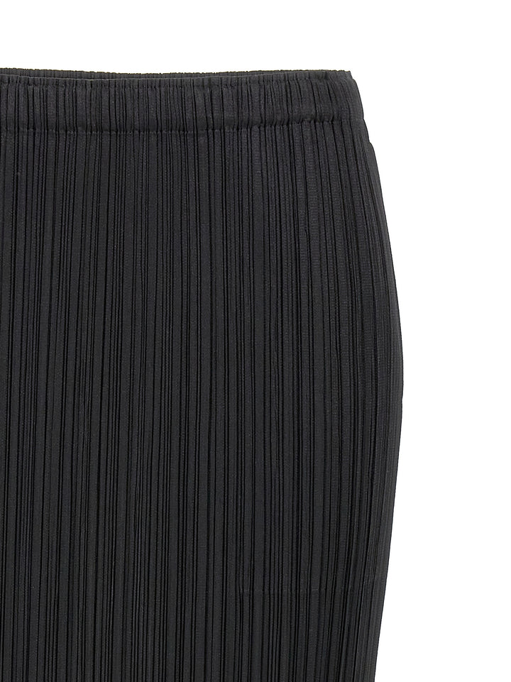 Pleats Please Issey Miyake Basics Gonne - Nero | 417c27ed50ef8a7e668decf491e2c7b6b837db80
