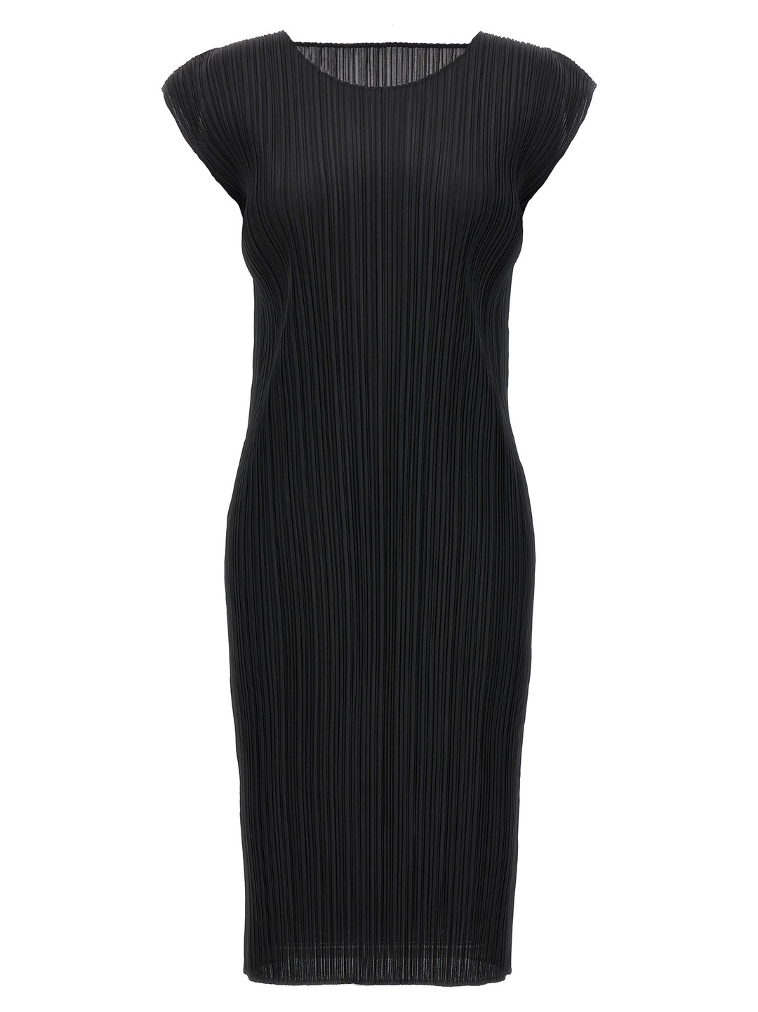 Pleats Please Issey Miyake Pleated Dress Abiti - Nero | c9c8679654bf2a810866cc1bc52652359c99334b