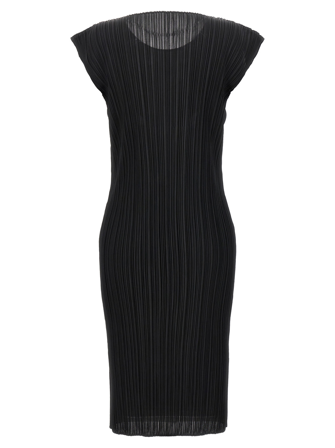 Pleats Please Issey Miyake Pleated Dress Abiti - Nero | 471ad8f6bb49cd7660a5c67e554e92594da0598d