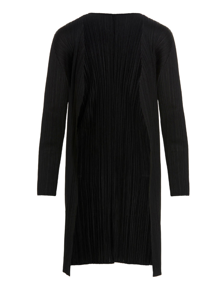 Pleats Please Issey Miyake Basics Trench e Impermeabili - Nero | bae327fd2e19ba01105a31441fa9978f7b80d741
