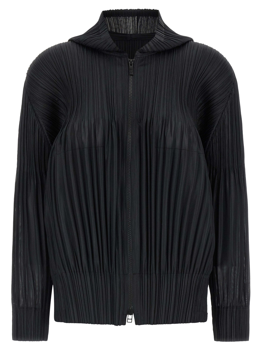 Pleats Please Issey Miyake Fluffy Basics Maglioni - Nero | c35c71eb3e75593e52444c5a6c416a3ac92b5f7a