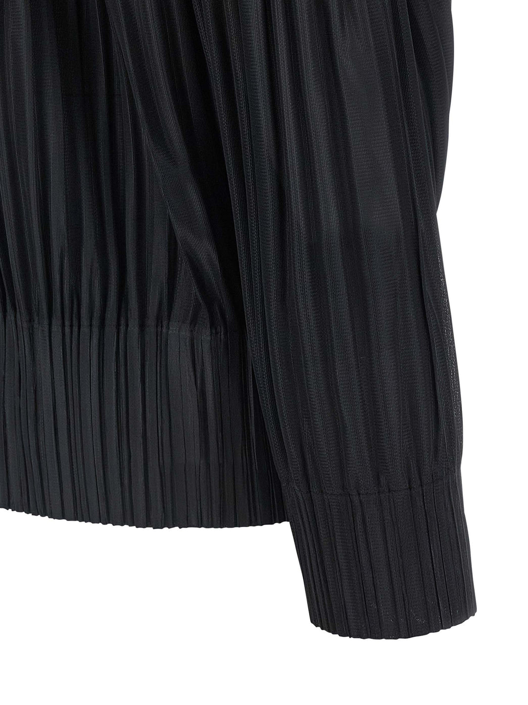Pleats Please Issey Miyake Fluffy Basics Maglioni - Nero | f9b42fc75c305c107dfdacf0e94edef173ffe9d5