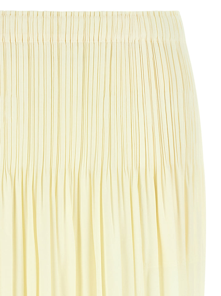 Pleats Please Issey Miyake Pleated Skirt Gonne - Giallo | 5ce41e267126c2bd1bf827a446f42c218367c029