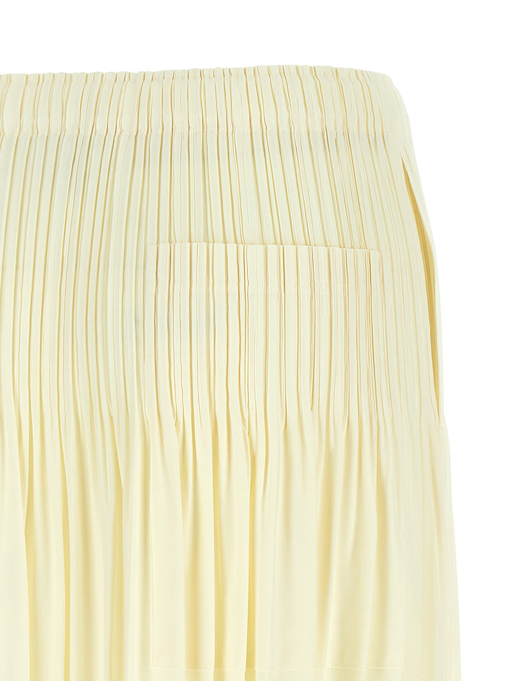 Pleats Please Issey Miyake Pleated Skirt Gonne - Giallo | cfa77f194e3d424c3c1b300d4cd4d525b9eacac7