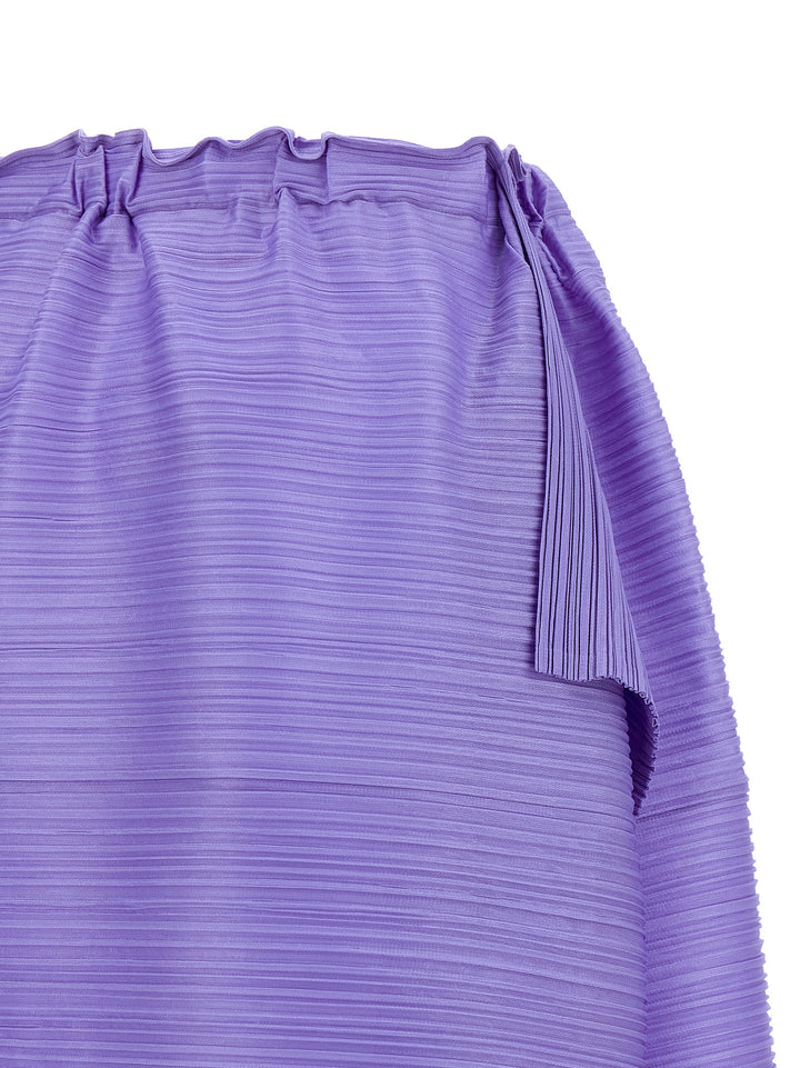 Pleats Please Issey Miyake Bouncy Basket Gonne - Viola | 8d85380c762d23cedf2636e23ff643ab628df5e2