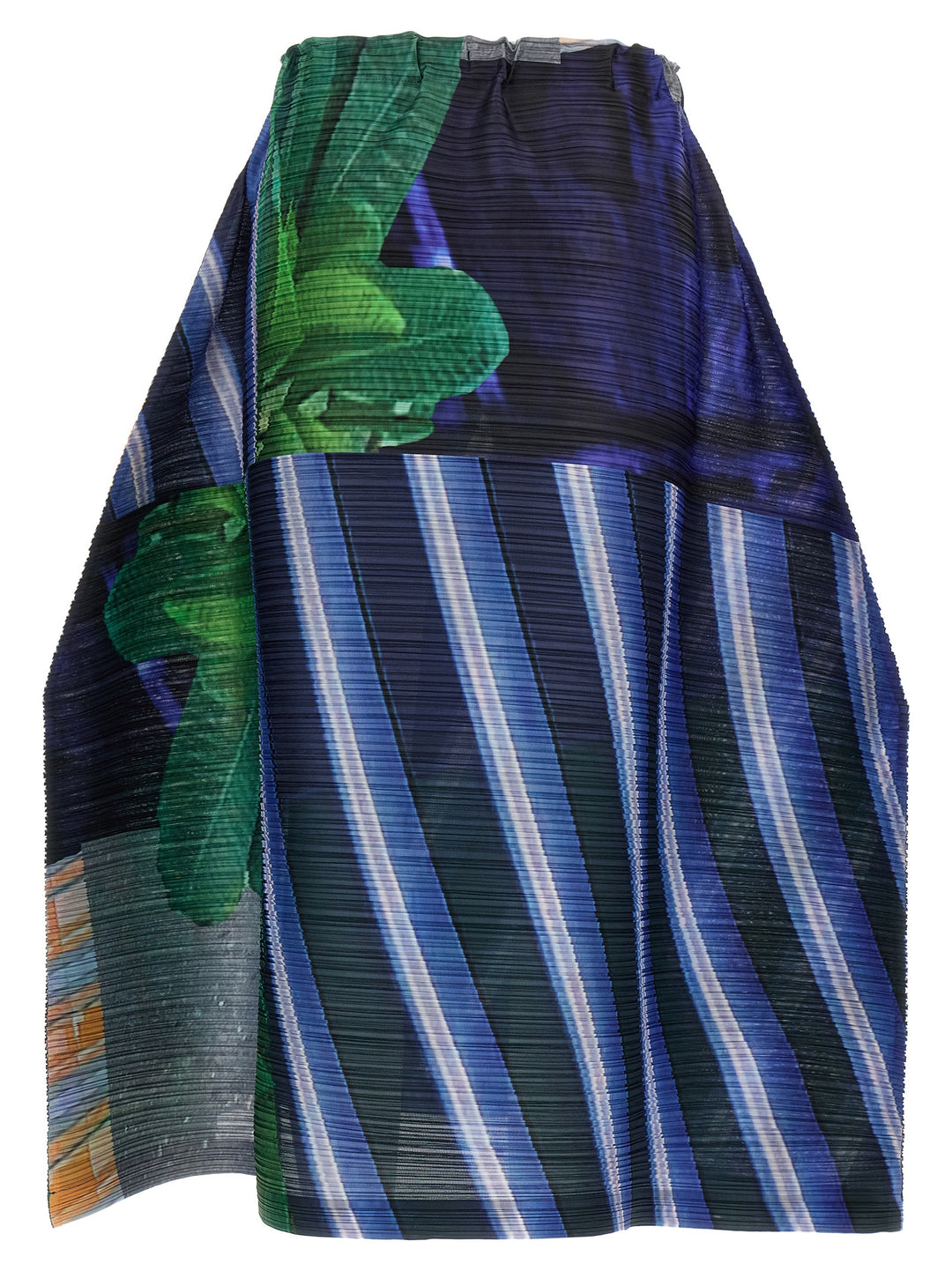 Pleats Please Issey Miyake City Collage Gonne - Blu | 8356e7054ef9706f68a4f630edc4bb6998a0e284