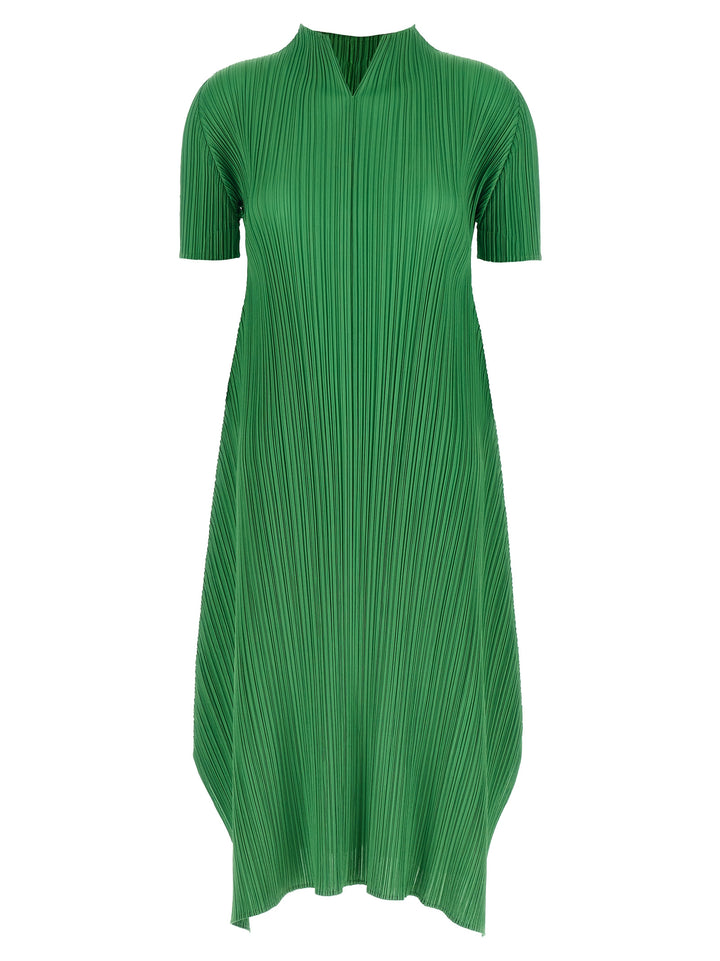 Pleats Please Issey Miyake Monthly Colors: March Abiti - Verde | 3378a2efd08dcad69575aaa8800018a4ecd8b530