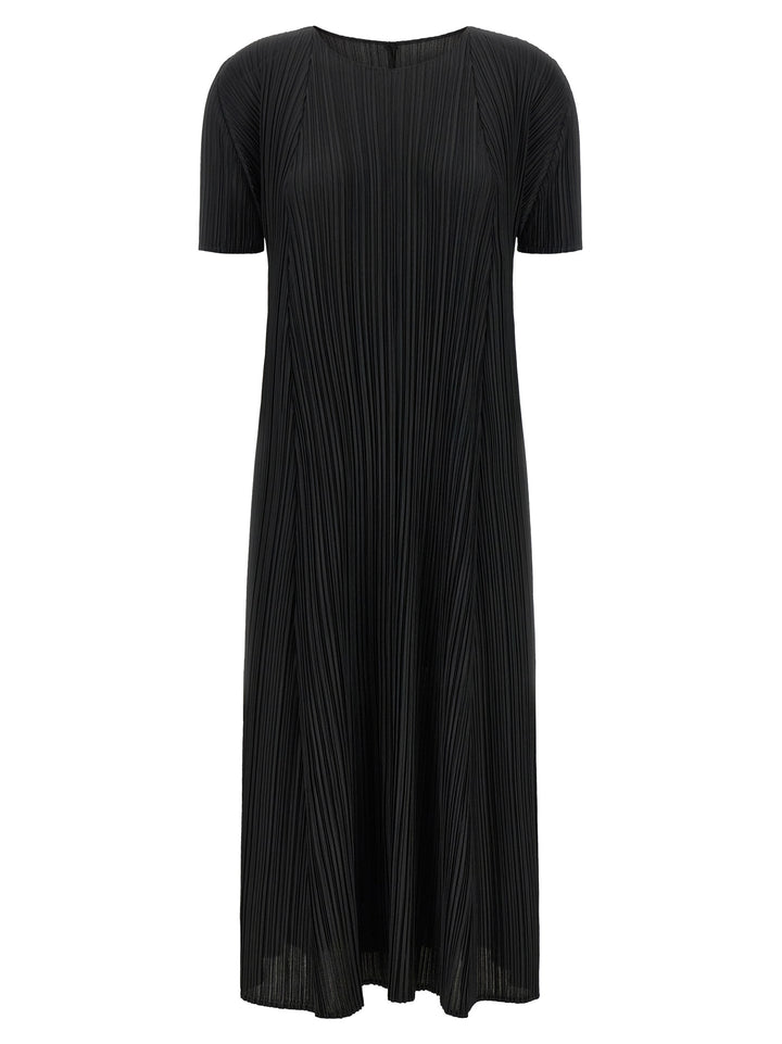Pleats Please Issey Miyake Mellow Pleats Abiti - Nero | b7142daf75f22ccbbe4727dd8e3802cc13d96b5f