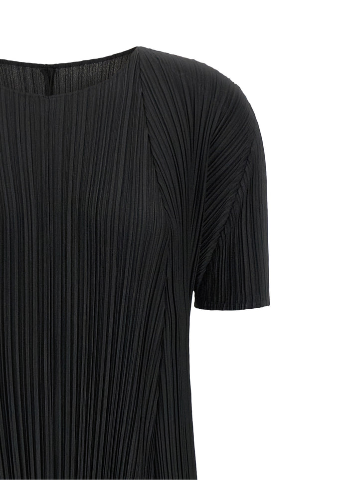 Pleats Please Issey Miyake Mellow Pleats Abiti - Nero | 36c33823210b8104536ebb2626c6e844f80a3d47