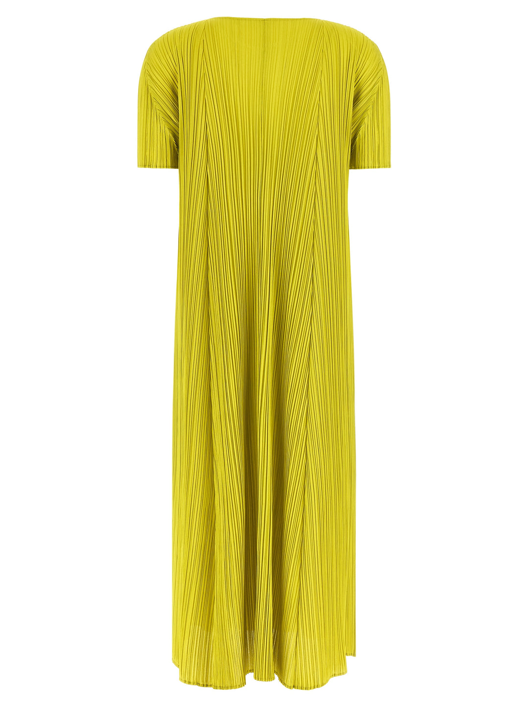 Pleats Please Issey Miyake Mellow Pleats Abiti - Verde | ec5da66eacbe2b1bd9d554f1817eb9618cd29d17