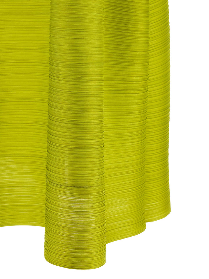 Pleats Please Issey Miyake Bouncy Basket Abiti - Verde | 01ed97d0914e892cb4f0ef540ec67ed785762a31