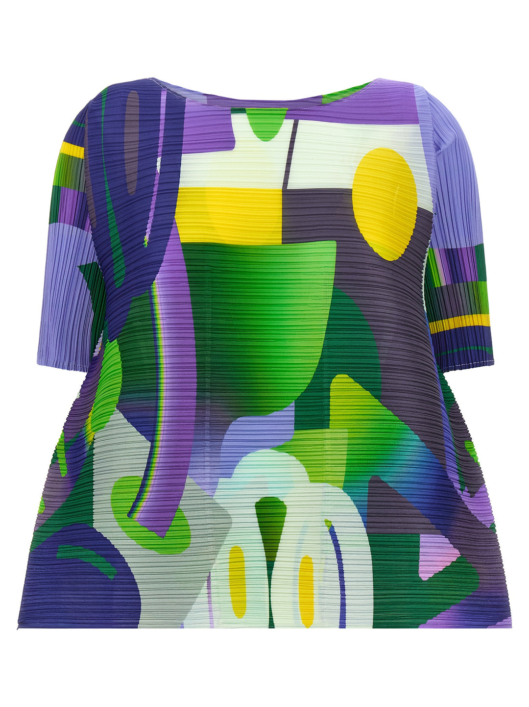 Pleats Please Issey Miyake Playground Top - Multicolor | e8a2120d1e6efd878081d33e706426efd3662f3b