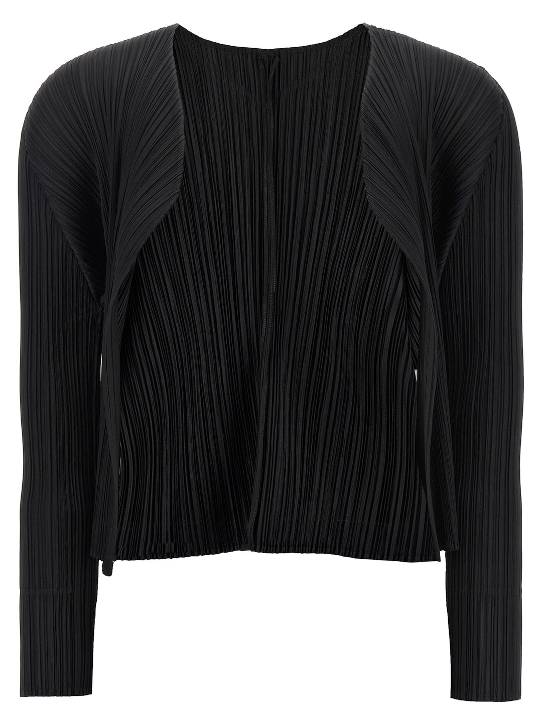 Pleats Please Issey Miyake Monthly Colors: June Maglioni - Nero | 0d77020ee1356797d62d6526d2584a3d631eb1c9