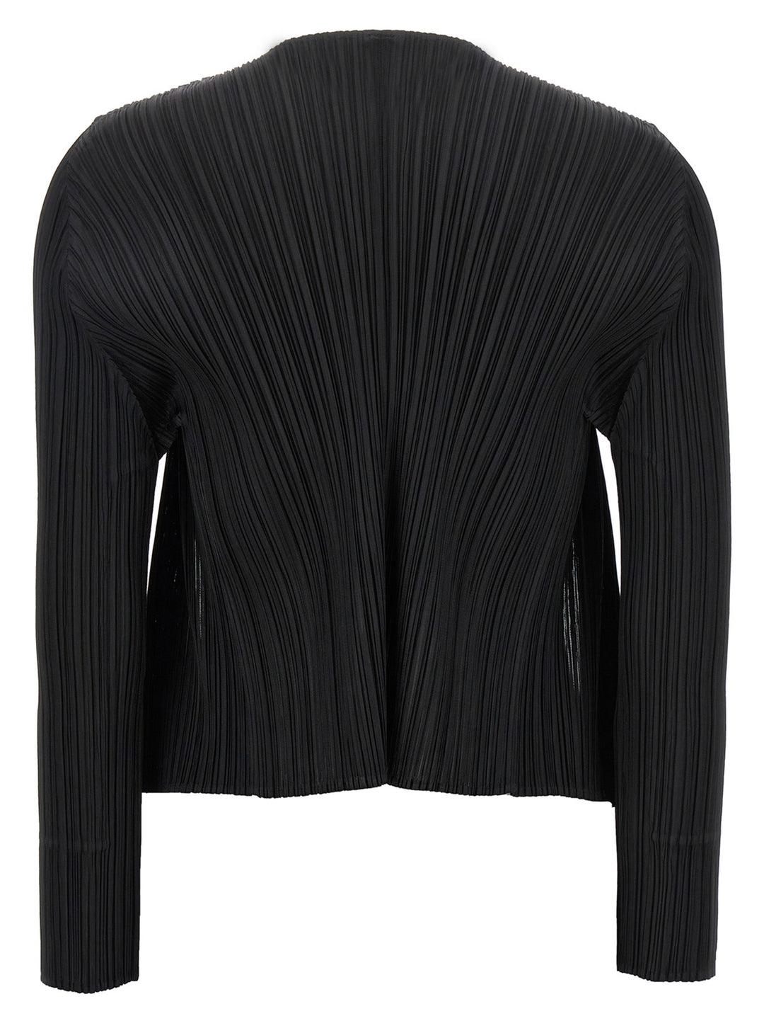 Pleats Please Issey Miyake Monthly Colors: June Maglioni - Nero | 56cb215bdd9fde15c60f24857237a039f4d37ecc